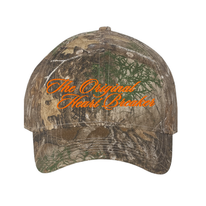 "THE ORIGINAL HEARTBREAKER" CAMO HAT
